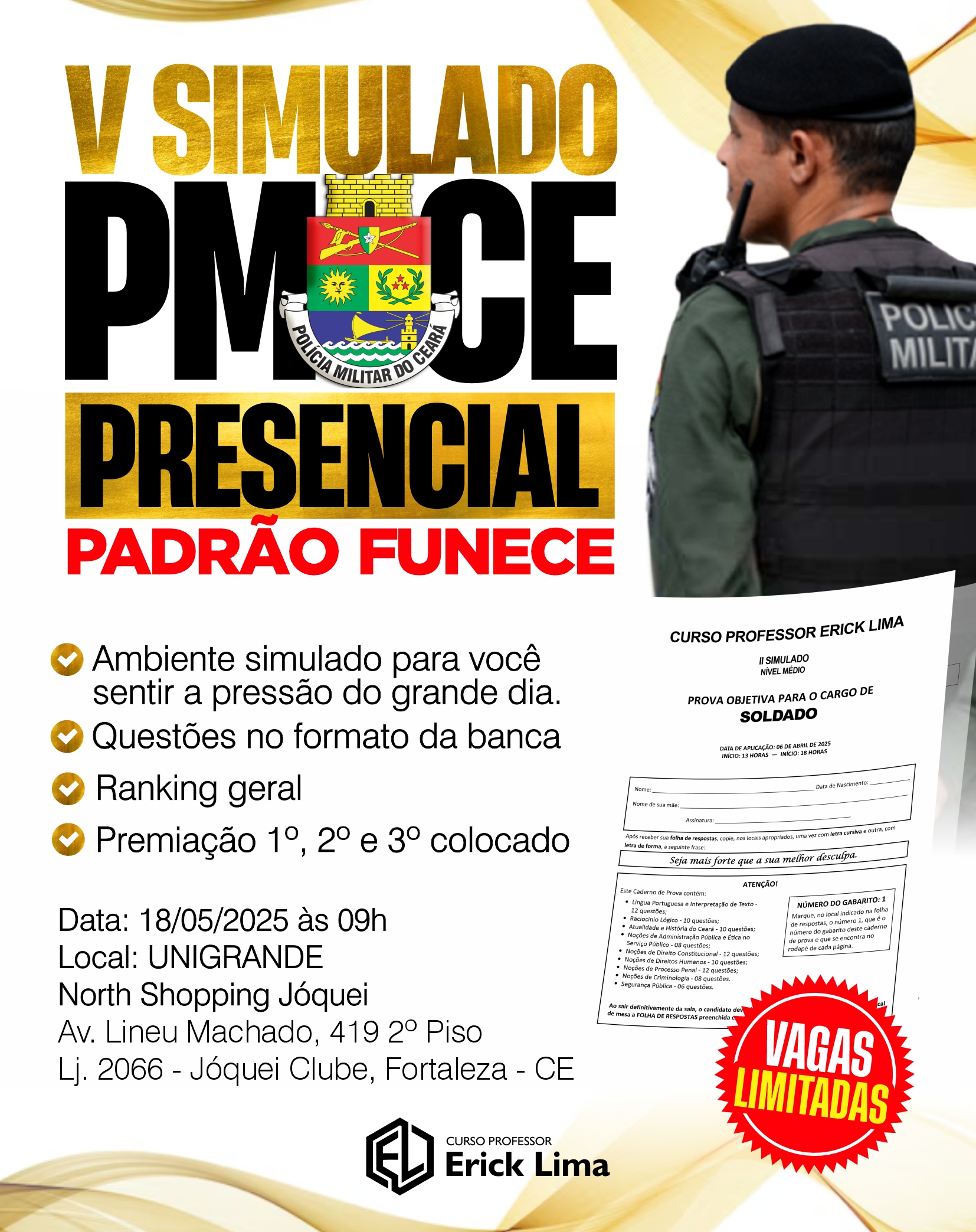 V SIMULADO PMCE