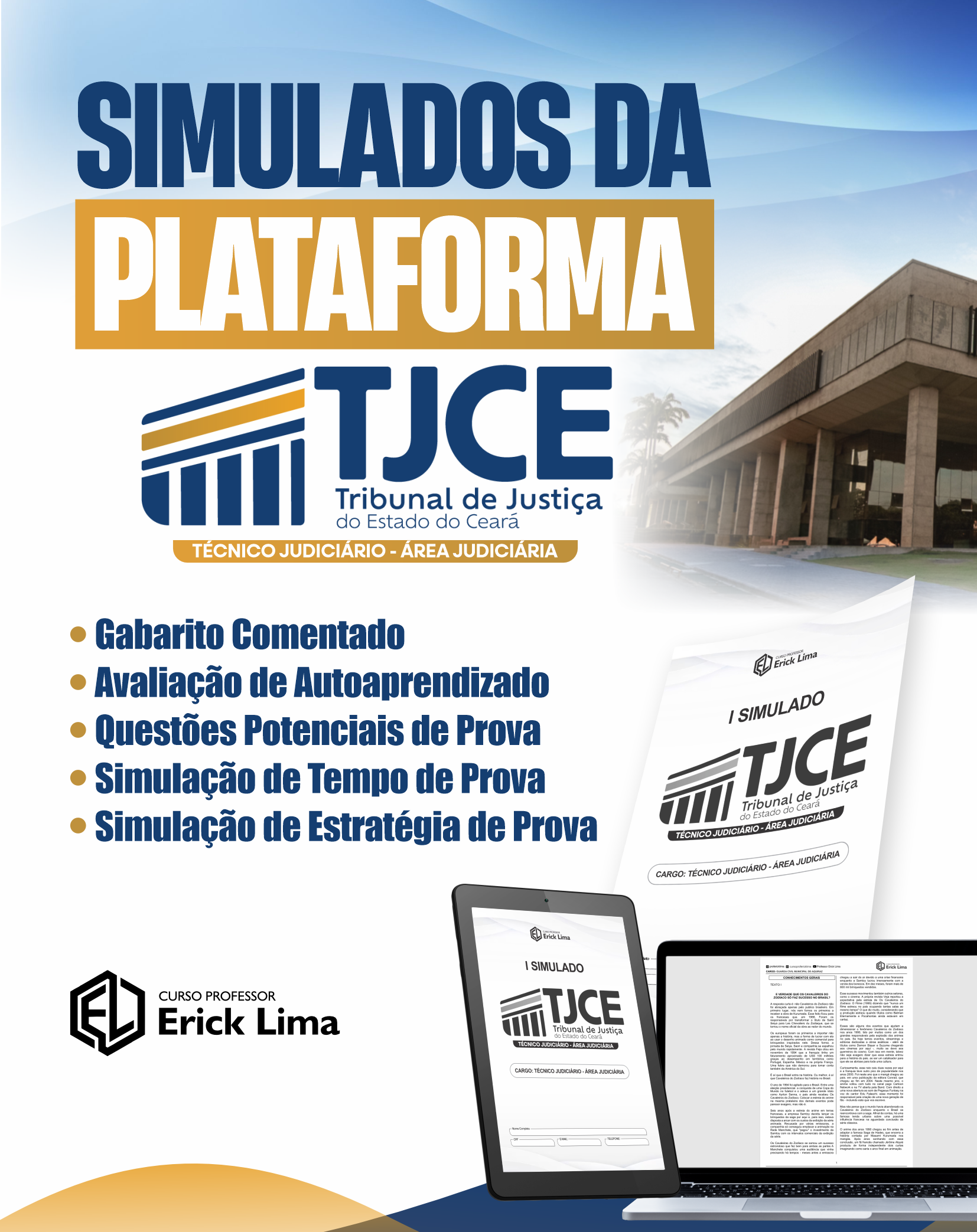 Simulados da Plataforma - TJCE