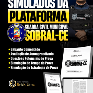 Simulados da Plataforma - GCM Sobral